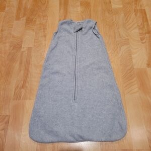 Hudson Baby Fleece Gray Sleep Sack Size 0-6 Months